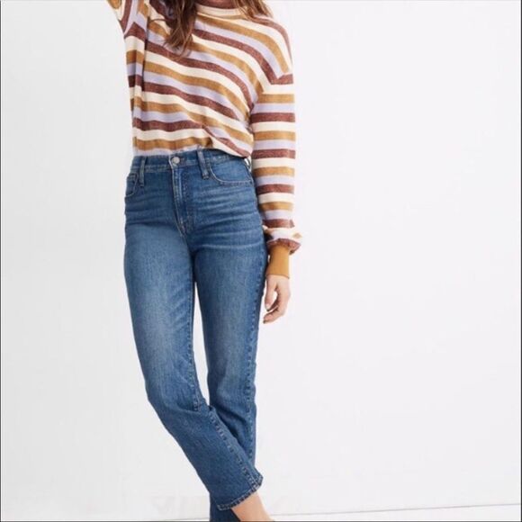 Madewell Denim - Madewell Womens Classic Straight Fit Mom Jeans